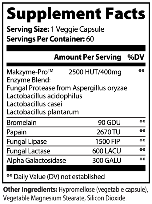 Bloaty Digestive Enzyme Blend